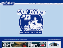 Tablet Screenshot of chairiders.org
